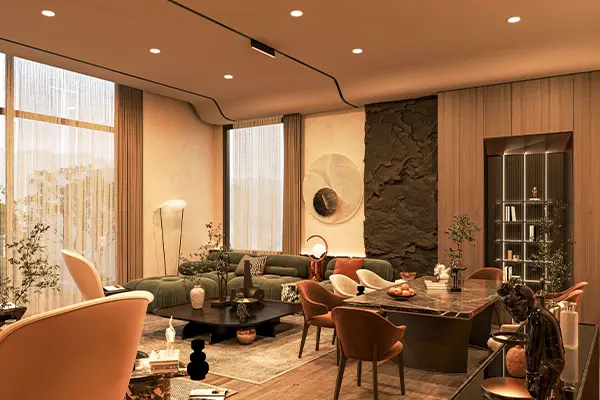 Eden Mukteshwar interior landscape view